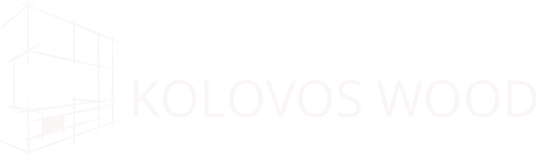 Kolovos wood logotype